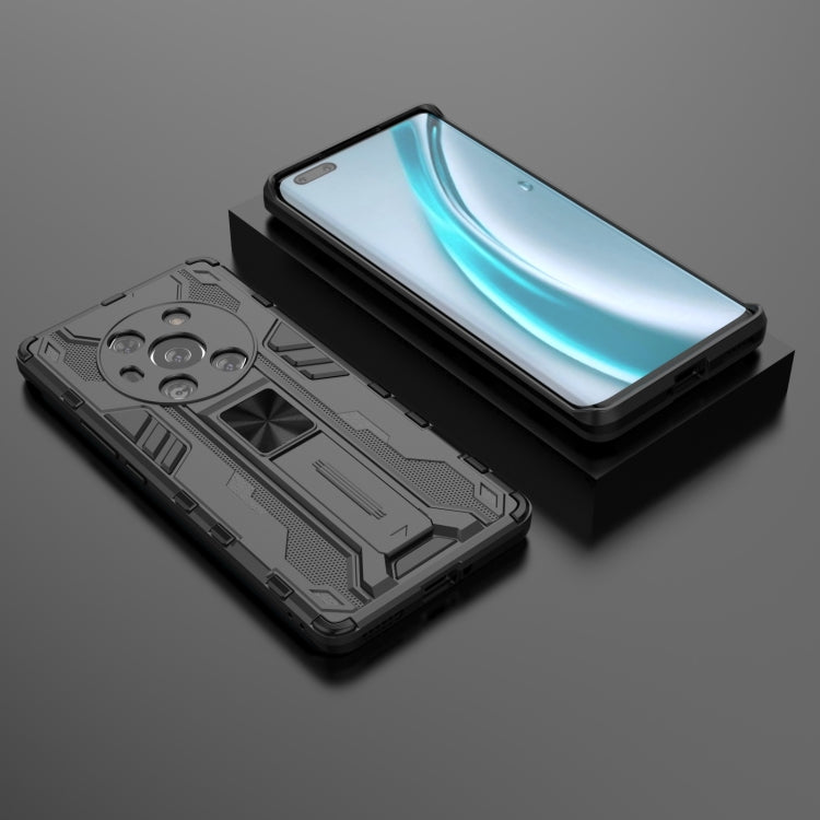 For Honor Magic3 Leather Version Supersonic PC + TPU Shock-proof Protective Case with Holder