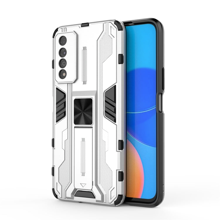 For Honor Play 5T Pro Supersonic PC + TPU Shock-proof Protective Case with Holder
