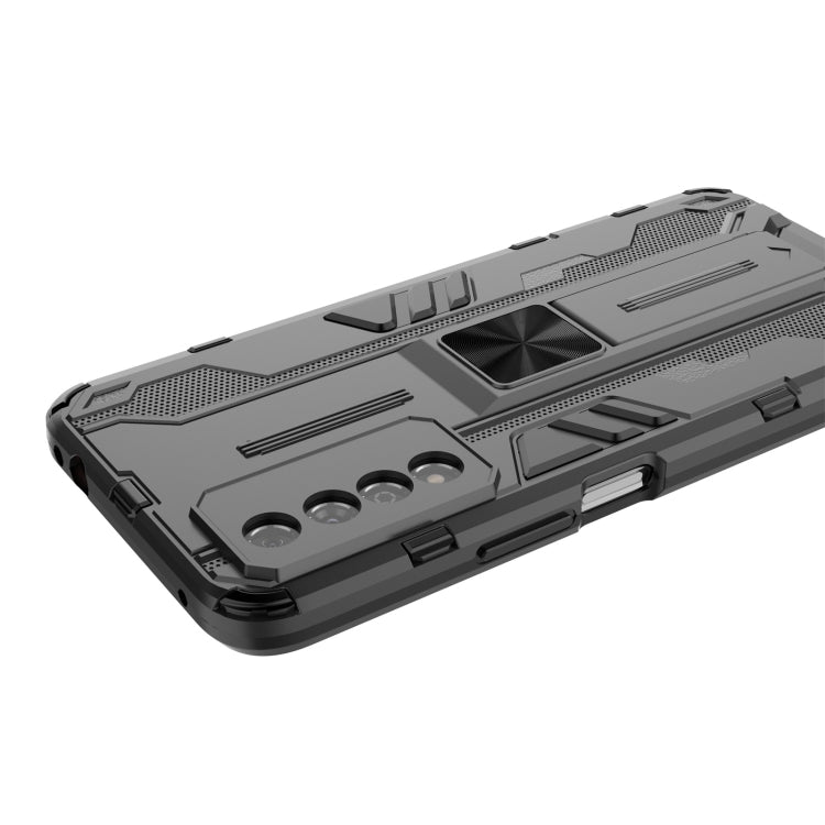 For Honor Play 5T Pro Supersonic PC + TPU Shock-proof Protective Case with Holder