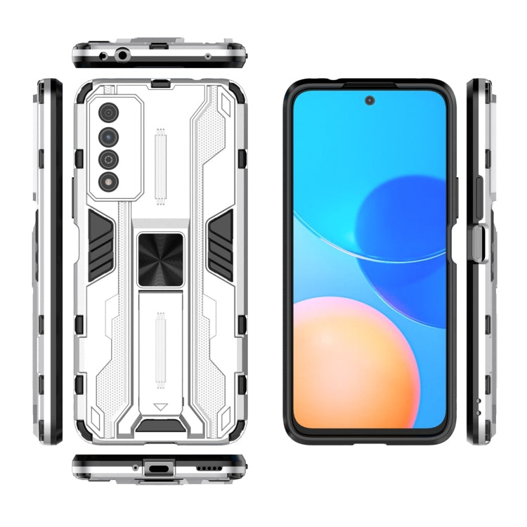 For Honor Play 5T Pro Supersonic PC + TPU Shock-proof Protective Case with Holder