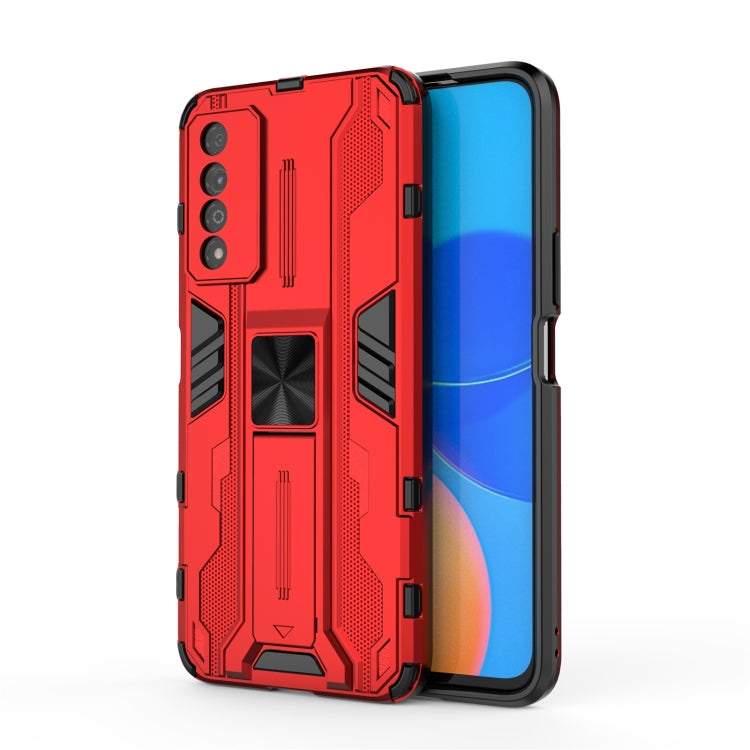 For Honor Play 5T Pro Supersonic PC + TPU Shock-proof Protective Case with Holder