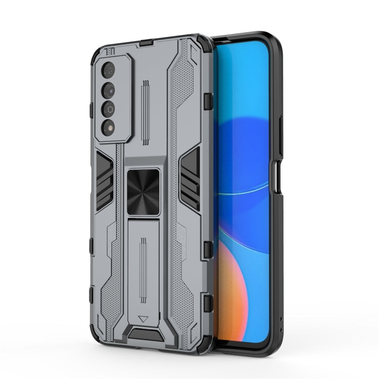 For Honor Play 5T Pro Supersonic PC + TPU Shock-proof Protective Case with Holder