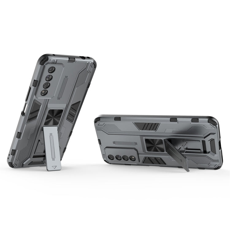 For Honor Play 5T Pro Supersonic PC + TPU Shock-proof Protective Case with Holder