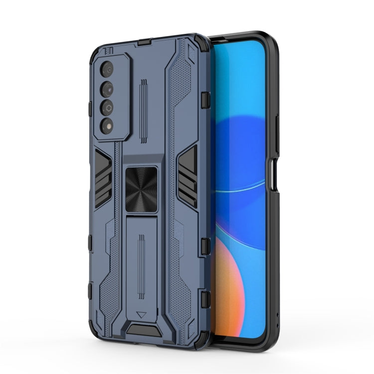 For Honor Play 5T Pro Supersonic PC + TPU Shock-proof Protective Case with Holder
