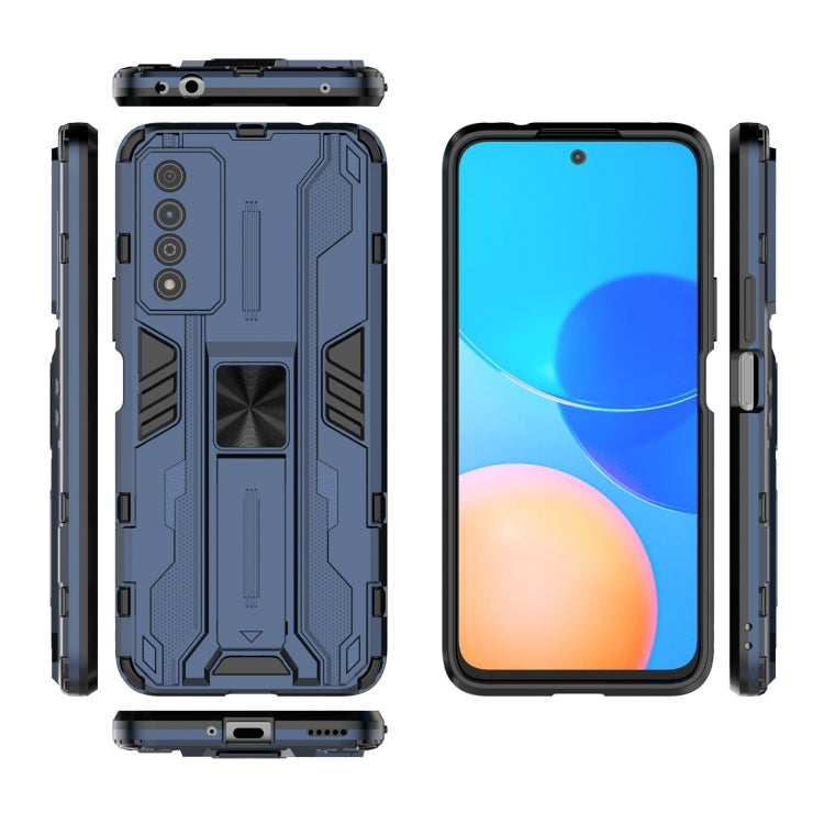 For Honor Play 5T Pro Supersonic PC + TPU Shock-proof Protective Case with Holder