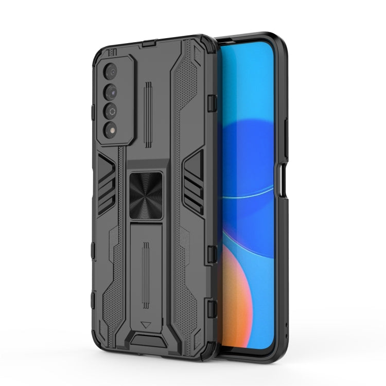 For Honor Play 5T Pro Supersonic PC + TPU Shock-proof Protective Case with Holder