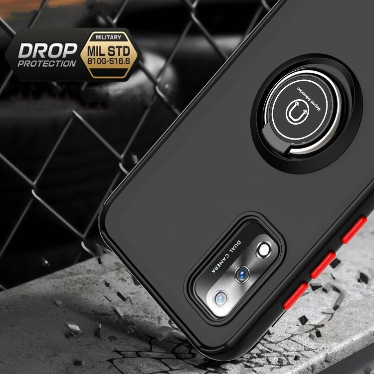 For Wiko Ride 3 Q Shadow 1 Series TPU + PC Protective Case with 360 Degrees Rotate Ring Holder