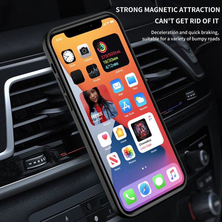 For iPhone 12 Warrior Armor Sliding Camera Cover Design TPU + PC Shockproof Case with Ring Holder