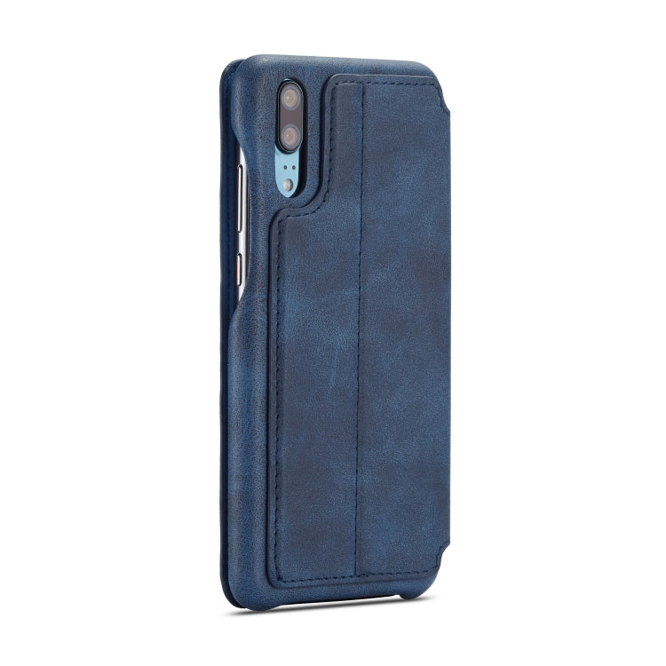 For Huawei P20 Hon Ancient Series Leather Case with Card Slots & Holder & Wallet