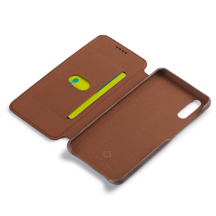 For Huawei P20 Hon Ancient Series Leather Case with Card Slots & Holder & Wallet
