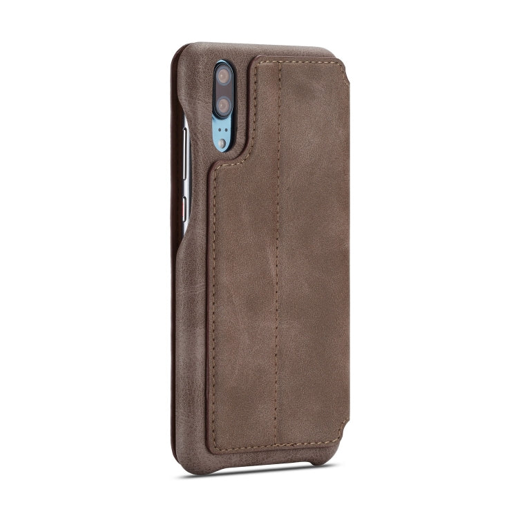 For Huawei P20 Pro Hon Ancient Series Leather Case with Card Slots & Holder & Wallet