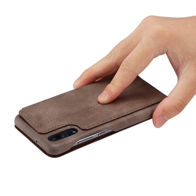 For Huawei P20 Pro Hon Ancient Series Leather Case with Card Slots & Holder & Wallet