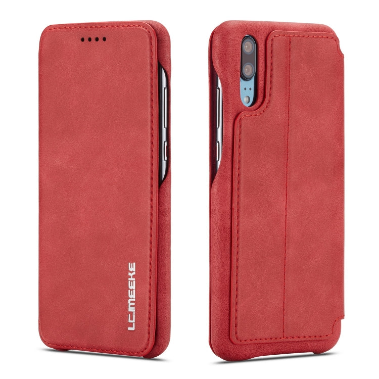 For Huawei P20 Pro Hon Ancient Series Leather Case with Card Slots & Holder & Wallet