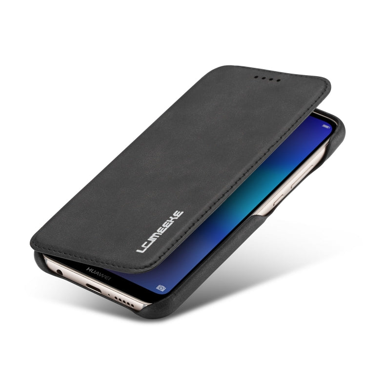 For Huawei P20 Lite Hon Ancient Series Leather Case with Card Slots & Holder & Wallet