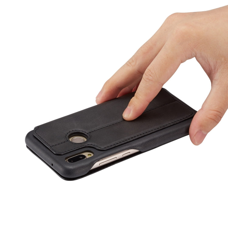 For Huawei P20 Lite Hon Ancient Series Leather Case with Card Slots & Holder & Wallet