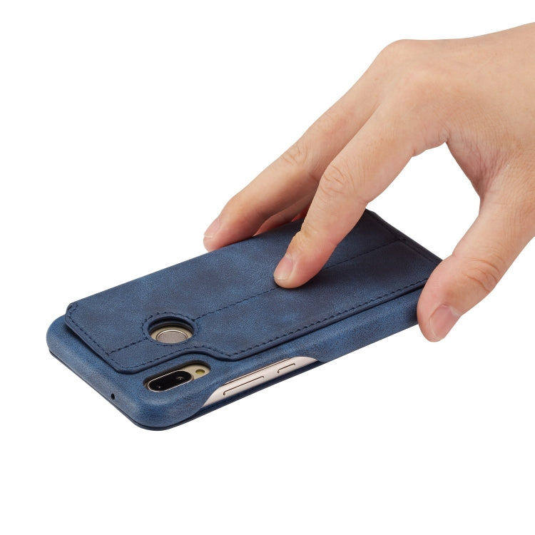 For Huawei P20 Lite Hon Ancient Series Leather Case with Card Slots & Holder & Wallet