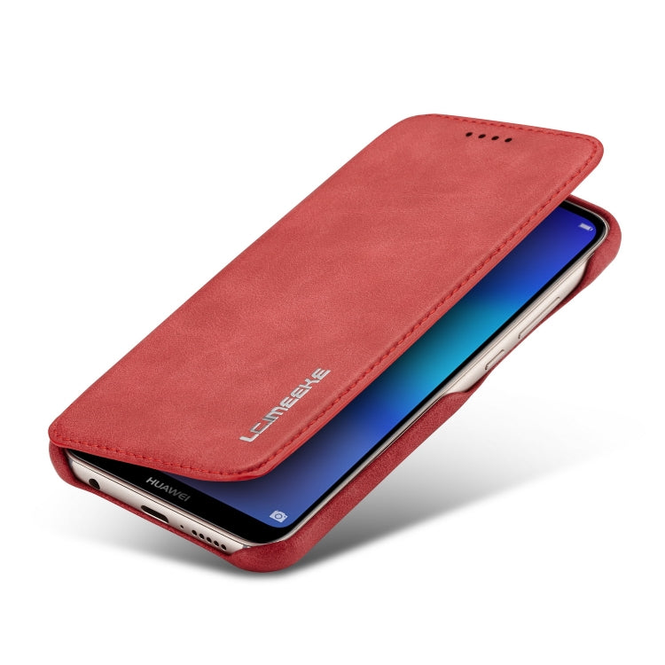 For Huawei P20 Lite Hon Ancient Series Leather Case with Card Slots & Holder & Wallet