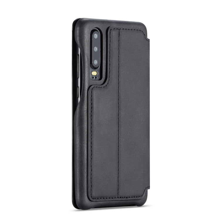 For Huawei P30 Hon Ancient Series Leather Case with Card Slots & Holder & Wallet