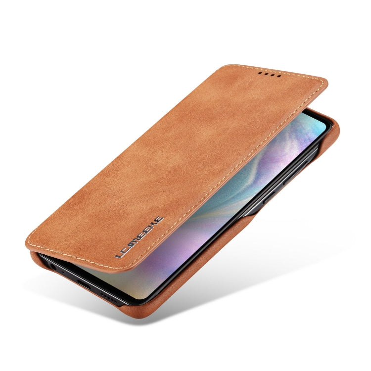 For Huawei P30 Hon Ancient Series Leather Case with Card Slots & Holder & Wallet