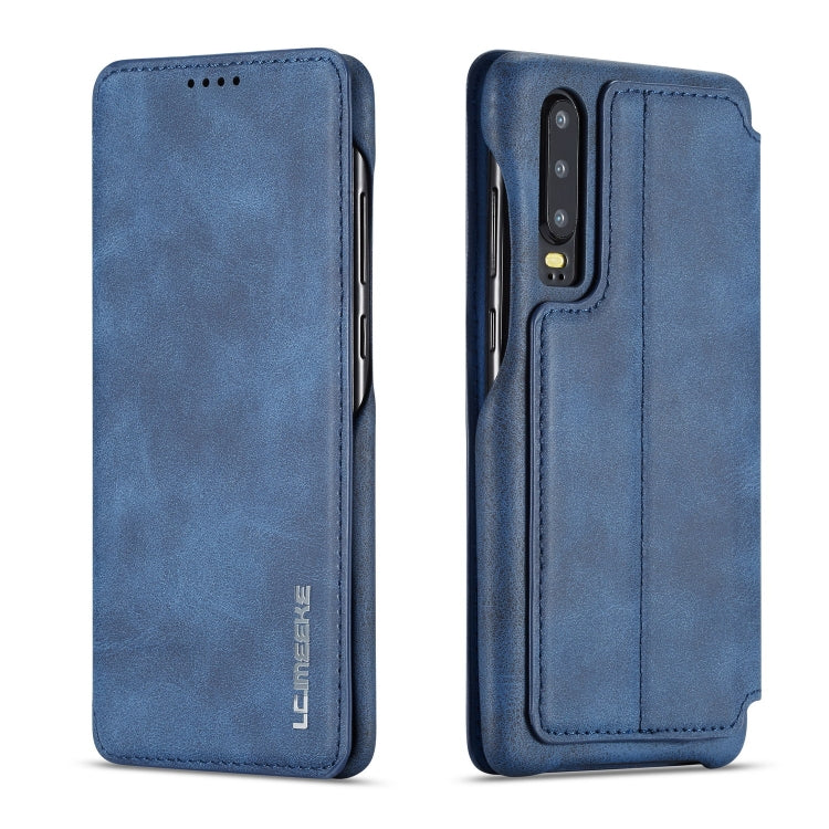For Huawei P30 Hon Ancient Series Leather Case with Card Slots & Holder & Wallet