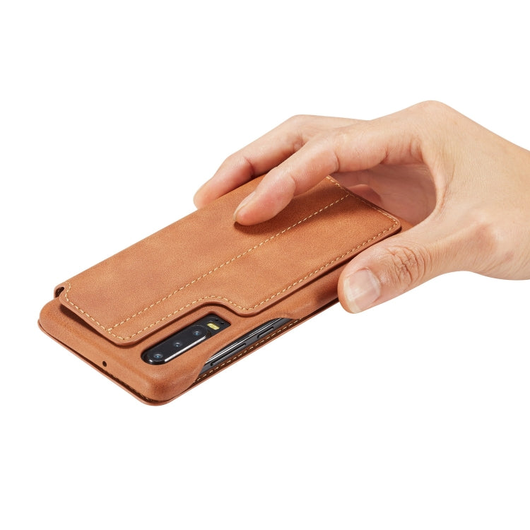 For Huawei P30 Hon Ancient Series Leather Case with Card Slots & Holder & Wallet