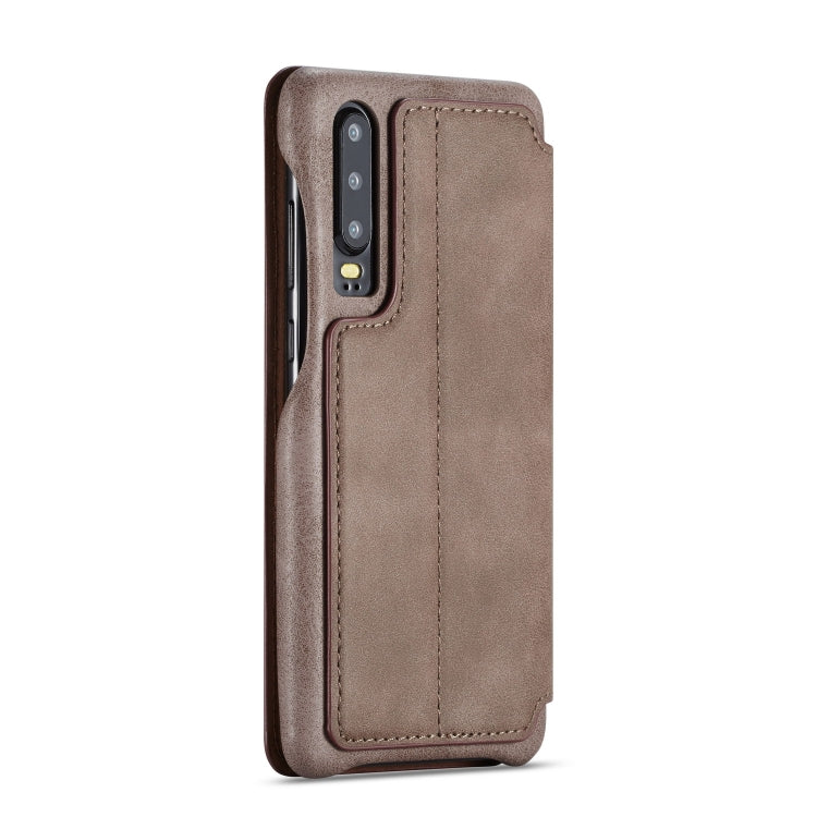 For Huawei P30 Hon Ancient Series Leather Case with Card Slots & Holder & Wallet