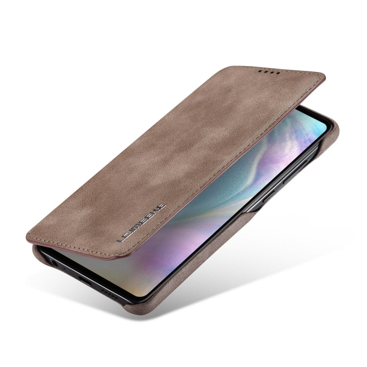 For Huawei P30 Hon Ancient Series Leather Case with Card Slots & Holder & Wallet