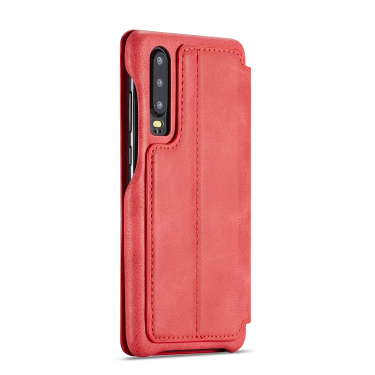 For Huawei P30 Hon Ancient Series Leather Case with Card Slots & Holder & Wallet