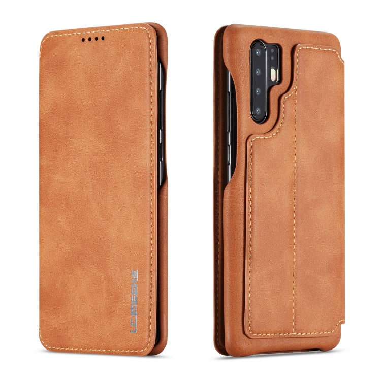 For Huawei P30 Pro Hon Ancient Series Leather Case with Card Slots & Holder & Wallet