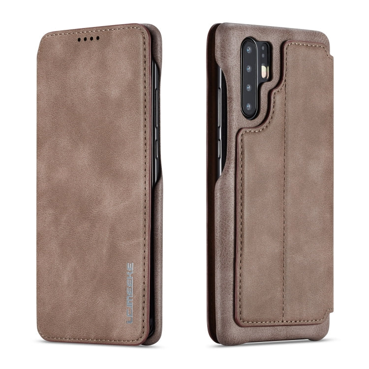 For Huawei P30 Pro Hon Ancient Series Leather Case with Card Slots & Holder & Wallet