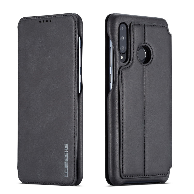 For Huawei P30 Lite Hon Ancient Series Leather Case with Card Slots & Holder & Wallet