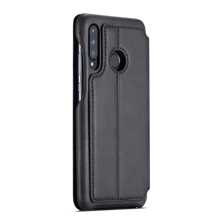 For Huawei P30 Lite Hon Ancient Series Leather Case with Card Slots & Holder & Wallet