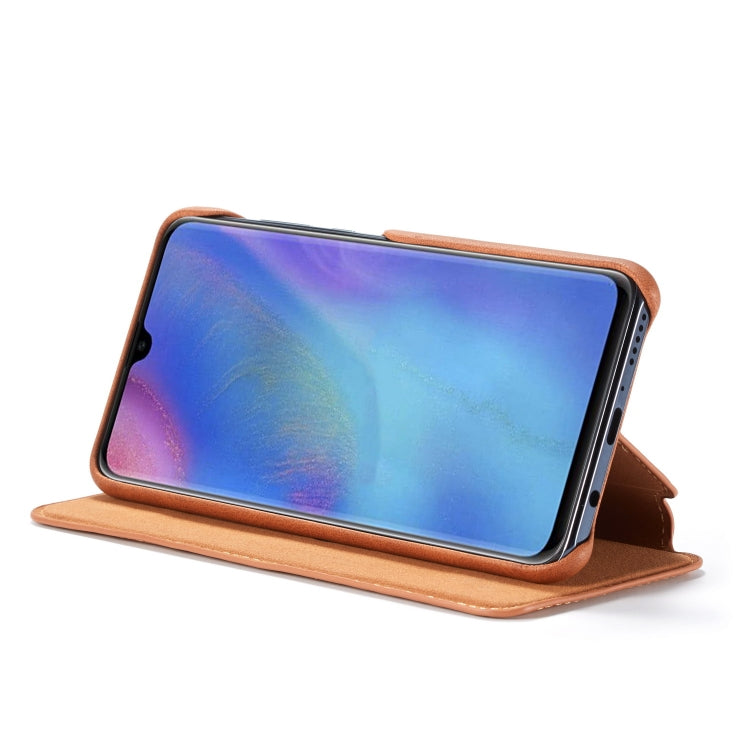 For Huawei P30 Lite Hon Ancient Series Leather Case with Card Slots & Holder & Wallet