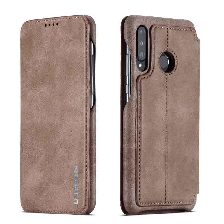 For Huawei P30 Lite Hon Ancient Series Leather Case with Card Slots & Holder & Wallet