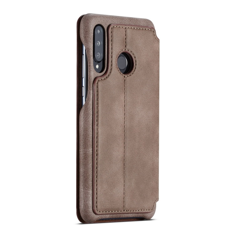 For Huawei P30 Lite Hon Ancient Series Leather Case with Card Slots & Holder & Wallet