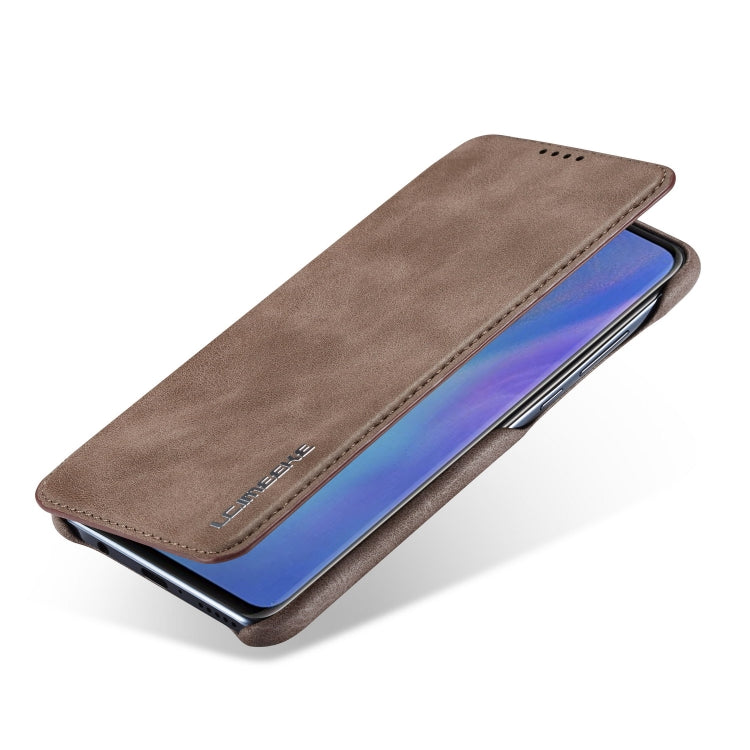 For Huawei P30 Lite Hon Ancient Series Leather Case with Card Slots & Holder & Wallet