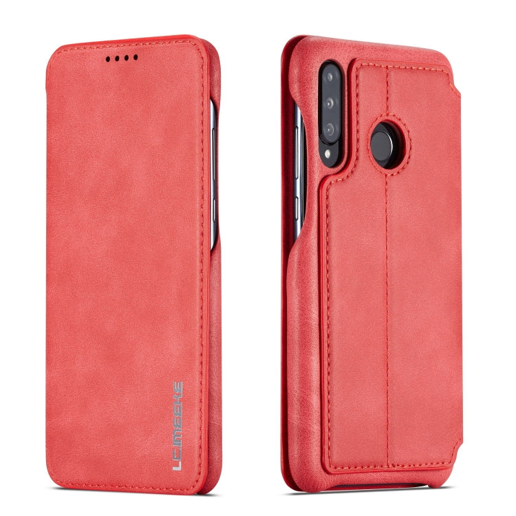For Huawei P30 Lite Hon Ancient Series Leather Case with Card Slots & Holder & Wallet