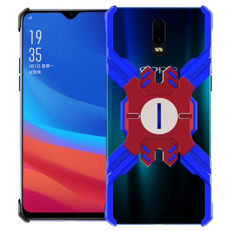 For OPPO R17 Pro Hero Series Anti-fall Wear-resistant Metal Protective Case with Bracket