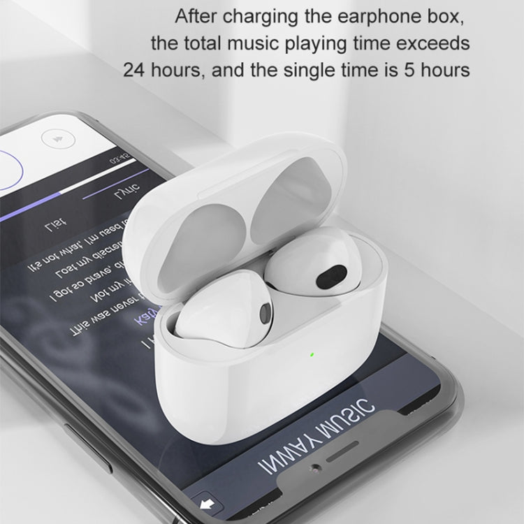 K58 True Wireless Semi-in-ear Bluetooth Earphone with Charging Box & Support Intelligent Control(Black)