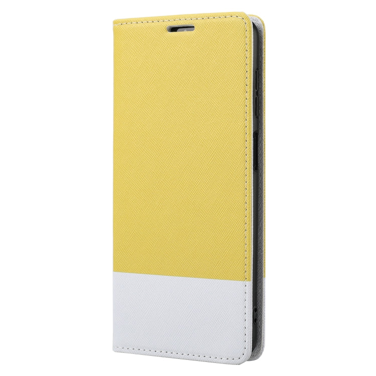 For Samsung Galaxy A12 Cross Texture Magnetic Horizontal Flip Leather Case with Card Slots & Holder & Wallet