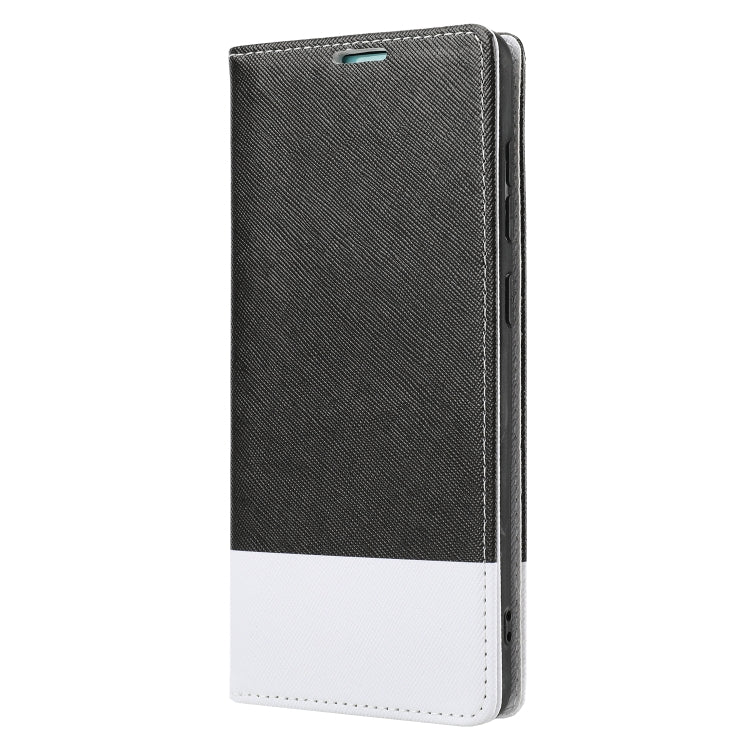 For Samsung Galaxy A21s Cross Texture Magnetic Horizontal Flip Leather Case with Card Slots & Holder & Wallet