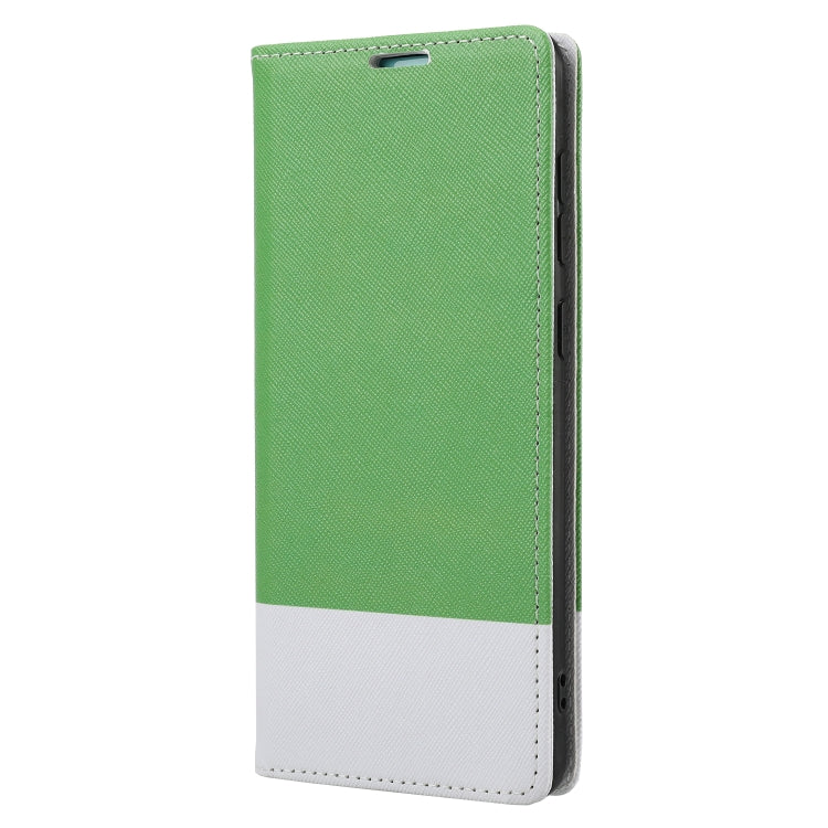 For Samsung Galaxy A21s Cross Texture Magnetic Horizontal Flip Leather Case with Card Slots & Holder & Wallet