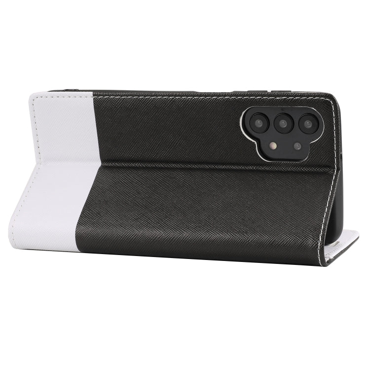 For Samsung Galaxy A32 4G Cross Texture Magnetic Horizontal Flip Leather Case with Card Slots & Holder & Wallet