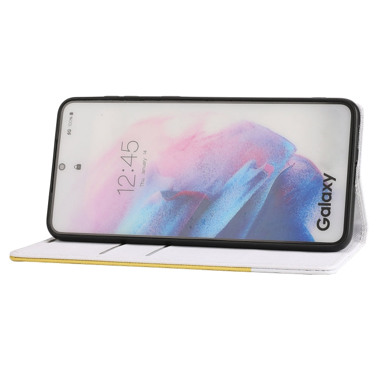 For Samsung Galaxy A52 5G / 4G Cross Texture Magnetic Horizontal Flip Leather Case with Card Slots & Holder & Wallet