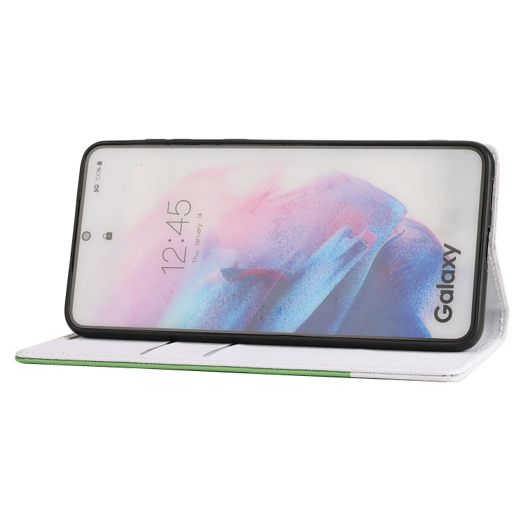 For Samsung Galaxy A72 5G / 4G Cross Texture Magnetic Horizontal Flip Leather Case with Card Slots & Holder & Wallet