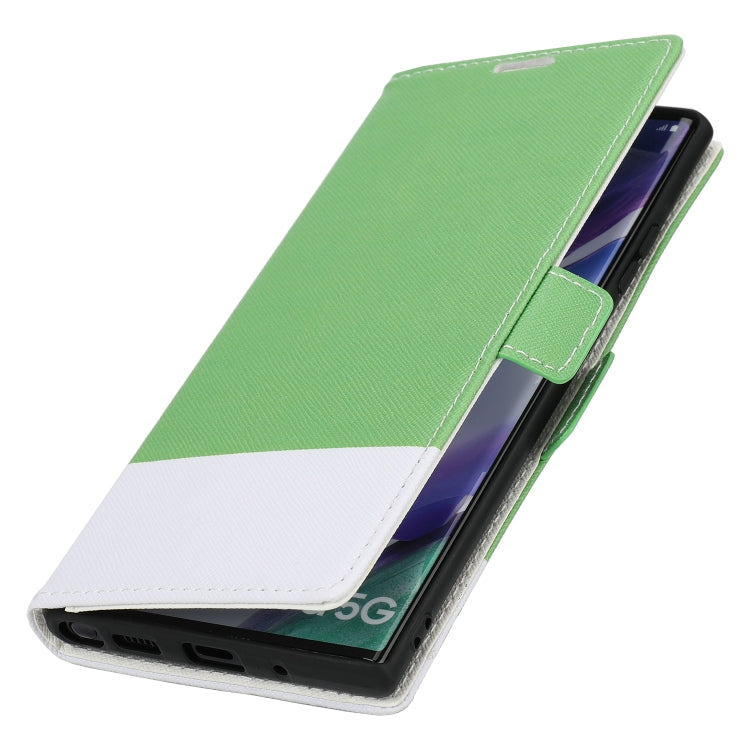 For Samsung Galaxy Note20 Cross Texture Magnetic Horizontal Flip Leather Case with Card Slots & Holder & Wallet