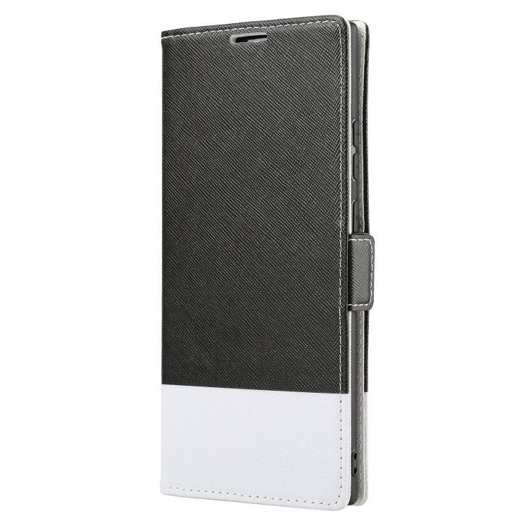 For Samsung Galaxy Note20 Ultra Cross Texture Magnetic Horizontal Flip Leather Case with Card Slots & Holder & Wallet