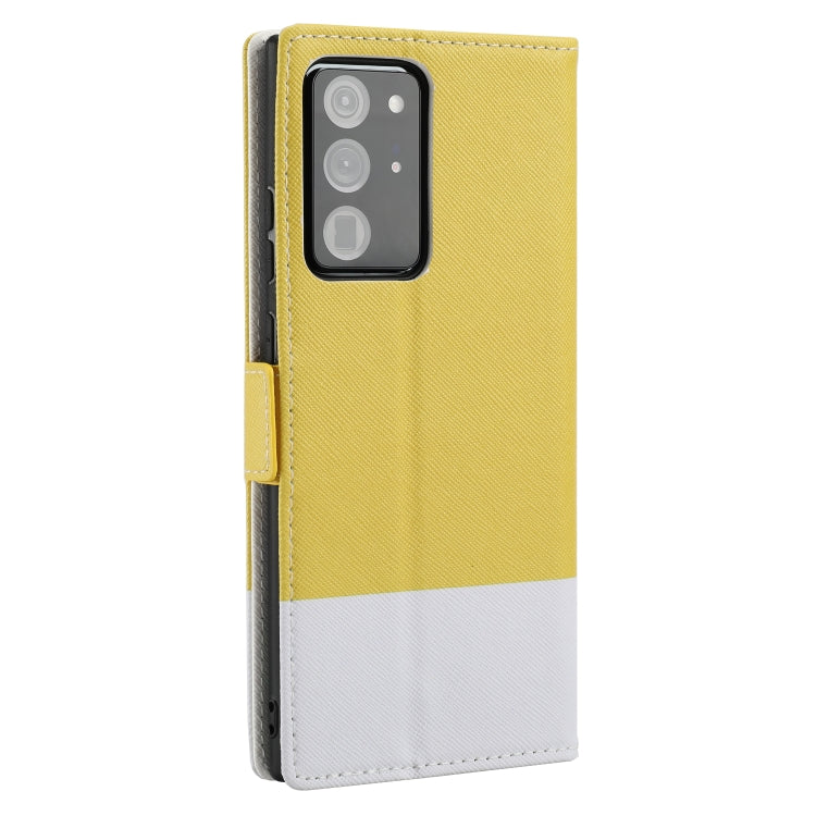 For Samsung Galaxy Note20 Ultra Cross Texture Magnetic Horizontal Flip Leather Case with Card Slots & Holder & Wallet