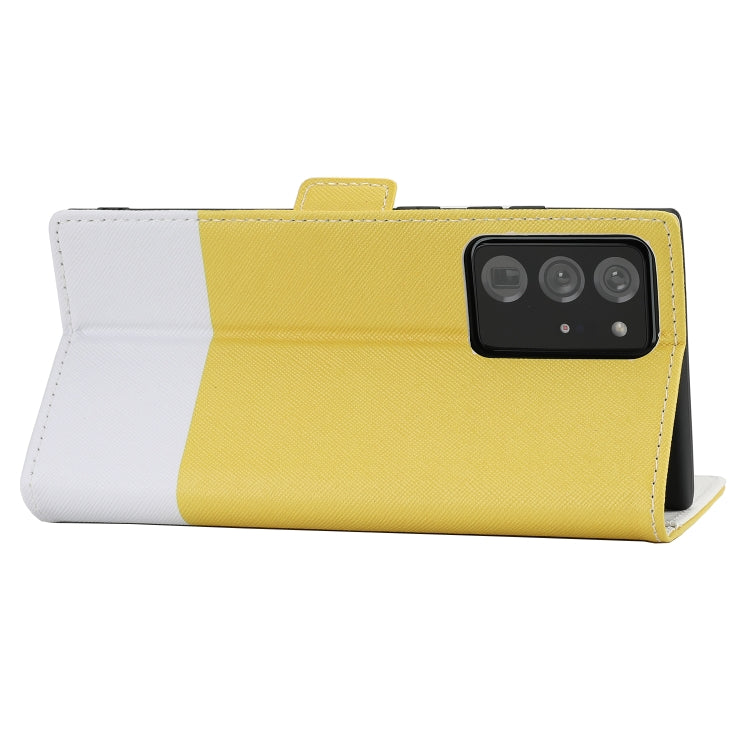 For Samsung Galaxy Note20 Ultra Cross Texture Magnetic Horizontal Flip Leather Case with Card Slots & Holder & Wallet