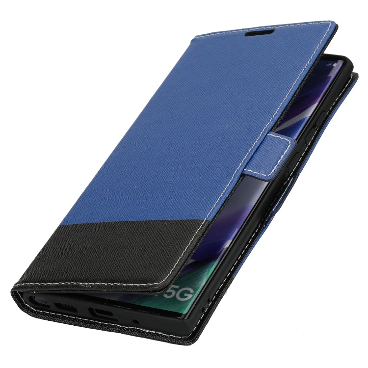 For Samsung Galaxy Note20 Ultra Cross Texture Magnetic Horizontal Flip Leather Case with Card Slots & Holder & Wallet